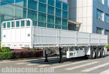 CIMC Triple Axle Side Wall Trailer will be transport to Zambia