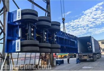 Tri Axle 40 ft Flatbed Trailer will be export to Costa Rica