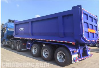 Tri Axle Dump Trailer will be sent to Tanzania