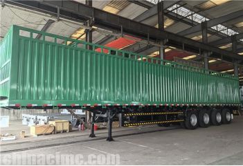 4 Axle Stake Trailer will be sent to Kenya