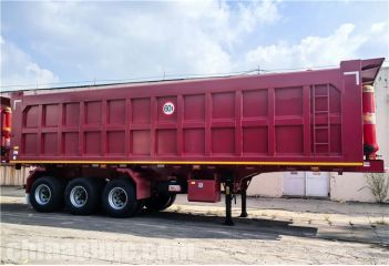 60 Ton Tipper Semi Trailer will be sent to Cameroon