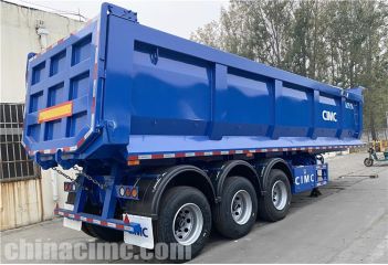 3 Axle 60 Ton Dump Trailer will be sent to Zambia