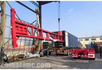2 Axle Skeletal Semi Trailer will be sent to Zambia