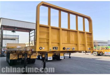 4 Axle Flatbed Trailer will be sent to Tanzania
