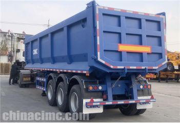 CIMC Tri Axle Tipper Trailer will be shipped to Jamaica