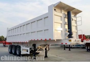 CIMC 3 Axle Dump Trailer will be sent to Zambia