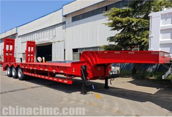 40 feet Semi Low Bed Trailer will be sent to Guyana