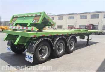 CIMC 40 foot Tri Axle Trailer will be sent to Guyana