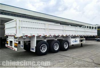 CIMC Tri Axle Side Wall Trailer will be sent to Zambia