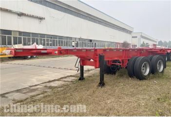 2 Axle 20ft Skeletal Trailer will be sent to Jamaica