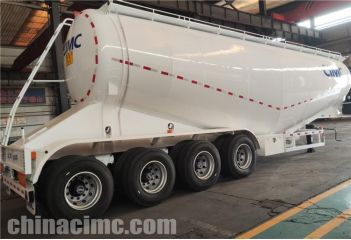 4 Axle Cement Tanker Trailer will be ship to Saudi Arabia