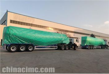 50 Ton Dry Bulker Cement Tanker Trailer will be sent to Sierra Leone