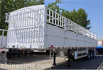60 Ton Fence Semi Trailer will be sent to Tanzania