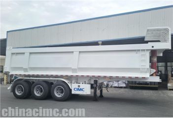 3 Axle 60 Ton Dump Trailer will be sent to Sierra Leone