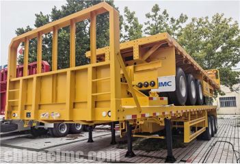 3 Axle Flat Deck Trailer will be sent to Guam