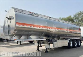 CIMC 3 Axle Aluminum Tanker Trailer Shipped to Jamaica