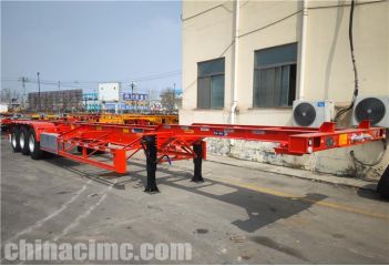 3 Axle 40ft Skeletal Trailer will be sent to Venezuela