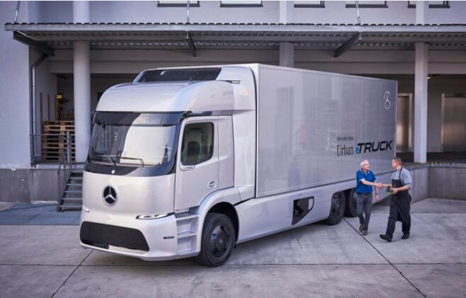 20 Mercedes Benz pure electric trucks put into operation