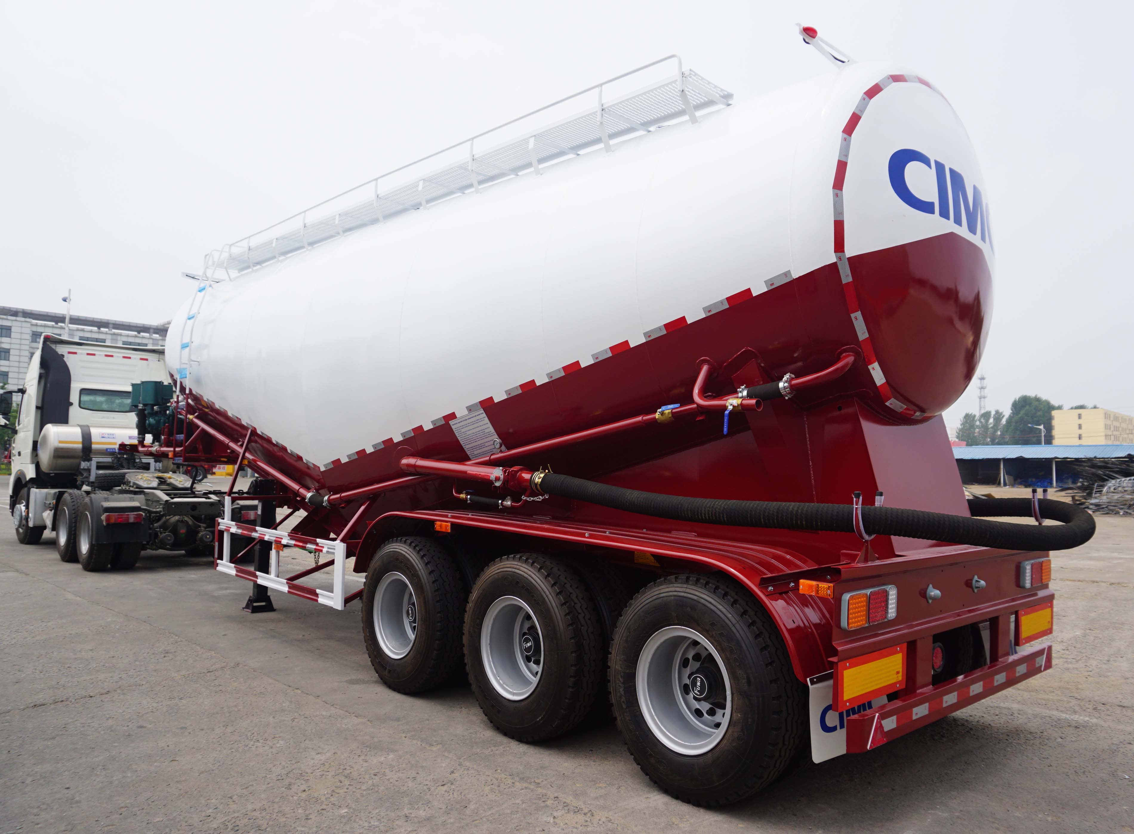 bulk cement tanker trailer