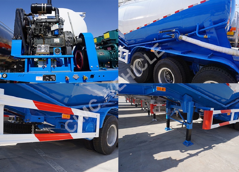 bulk cement tank trailer