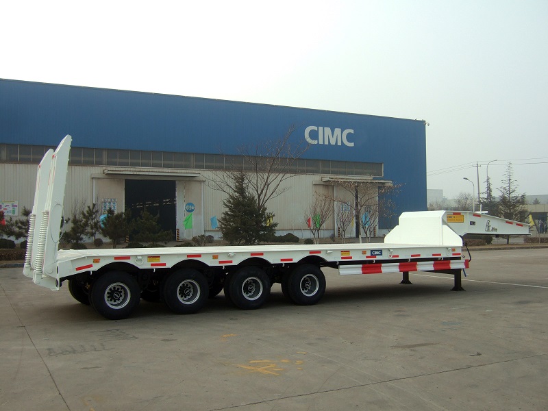 low bed trailer