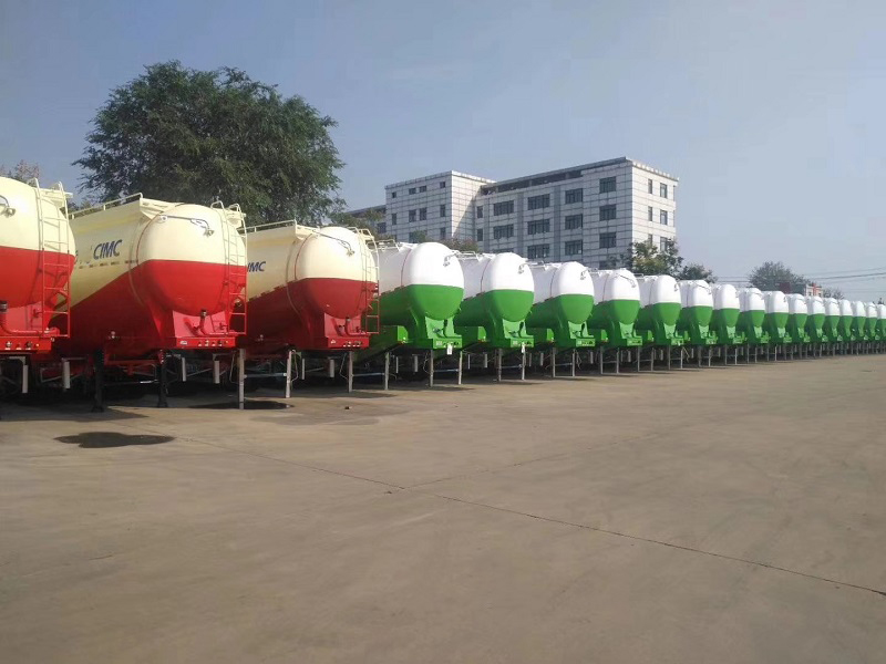 bulk cement tank trailer