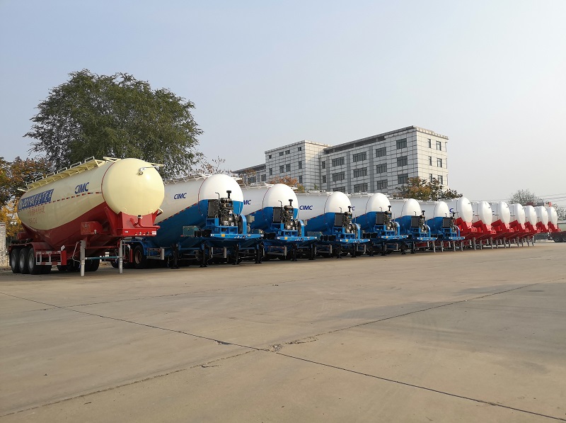 bulk cement tanker trailer