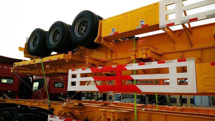 container skeleton trailer