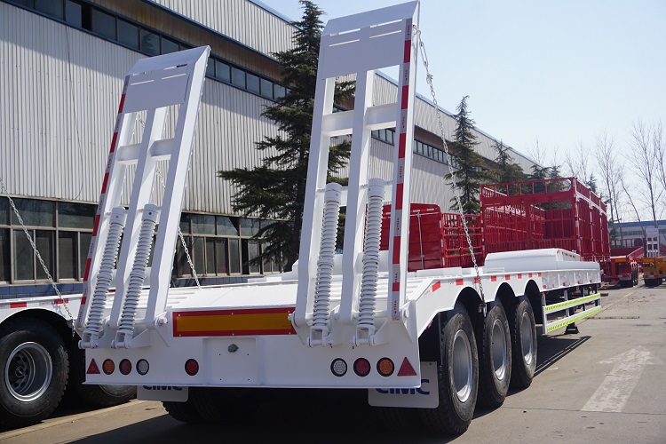 low bed trailer