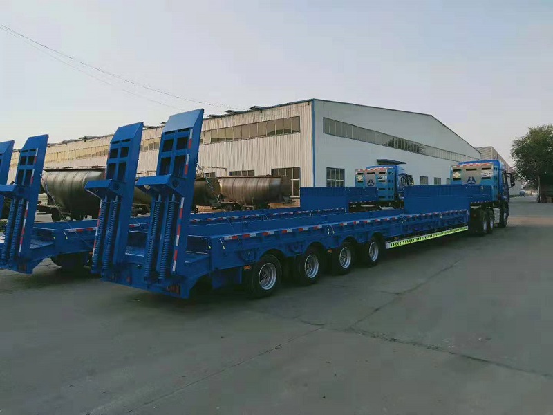 low bed trailer