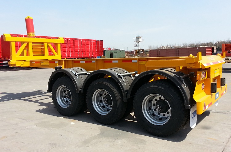 CIMC 3 Axle 20ft Tipper Chassis for Sale in Malaysia