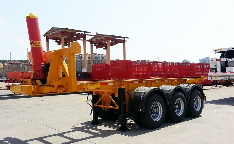 CIMC 3 Axle 20ft Tipper Chassis for Sale in Malaysia