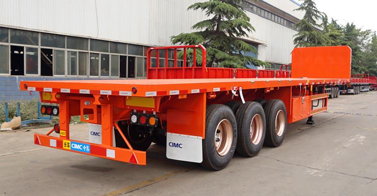 CIMC Tri Axle Flatbed Trailer for Sale Near Me in Nigeria