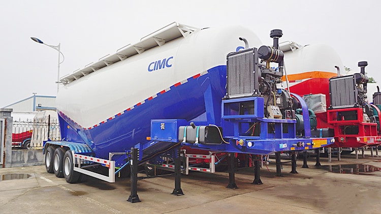  CIMC 40cbm Bulk Cement Trailer for Sale in Guinea