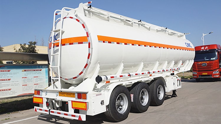 CIMC 42000 Liters Fuel Tanker Trailer for Sale in Zimbabwe