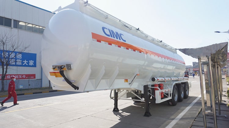 CIMC 42000 Liters Fuel Tanker Trailer for Sale in Zimbabwe