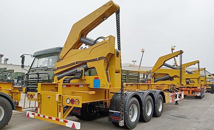 CIMC 37Ton Side Lifter Trailer for Sale in Papua New Guinea