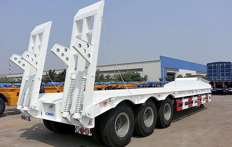 CIMC 3 Axle Low Loader Trailer for Sale in Mozambique