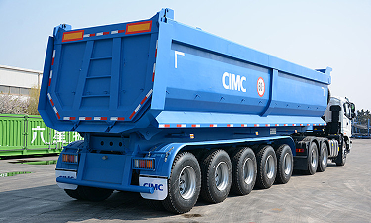 5 Axle dump trailer