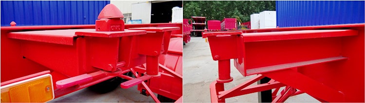 CIMC 40 Foot Intermodal Container Chassis Trailer for Sale in Malawi