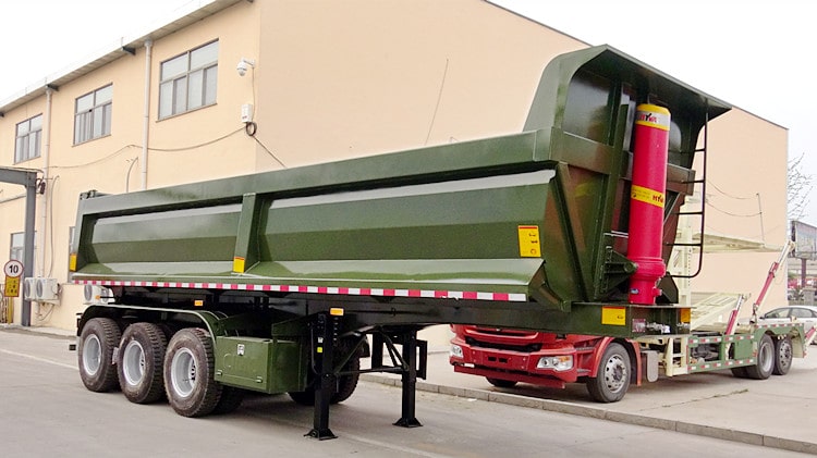 CIMC 3 Axle 60ton Tipper Semi Trailer for Sale in Namibia