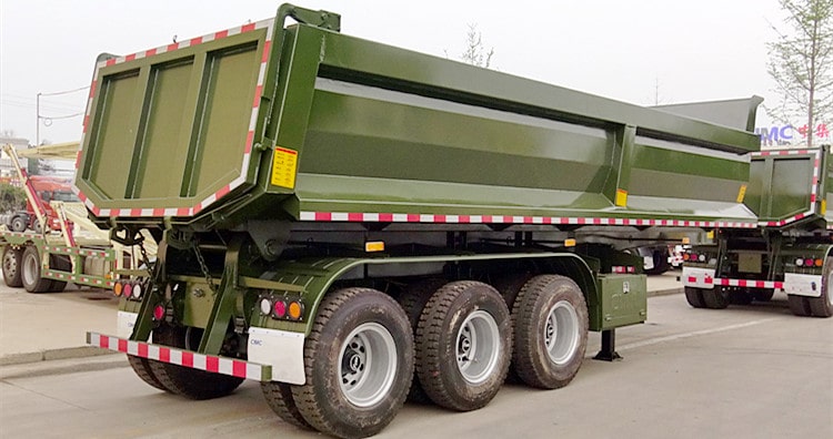 CIMC 3 Axle 60ton Tipper Semi Trailer for Sale in Namibia