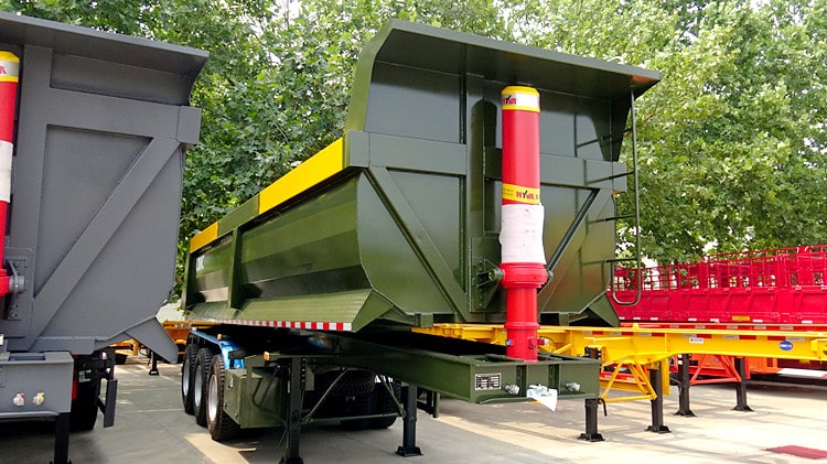 CIMC 3 Axle 60ton Tipper Semi Trailer for Sale in Namibia