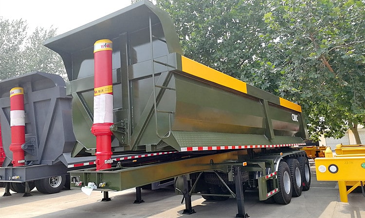 CIMC 3 Axle 60ton Tipper Semi Trailer for Sale in Namibia