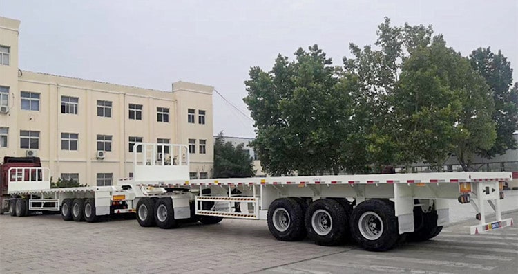 CIMC Interlink Flatbed Trailer for Sale in Botswana