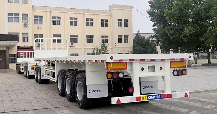 CIMC Interlink Flatbed Trailer for Sale in Botswana