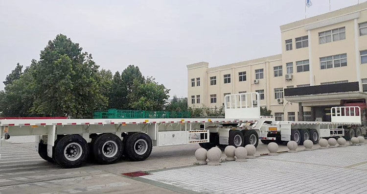 CIMC Interlink Flatbed Trailer for Sale in Botswana