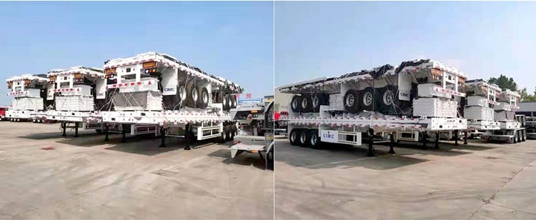 CIMC 60T Fence Truck Trailer for Sale in Sudan