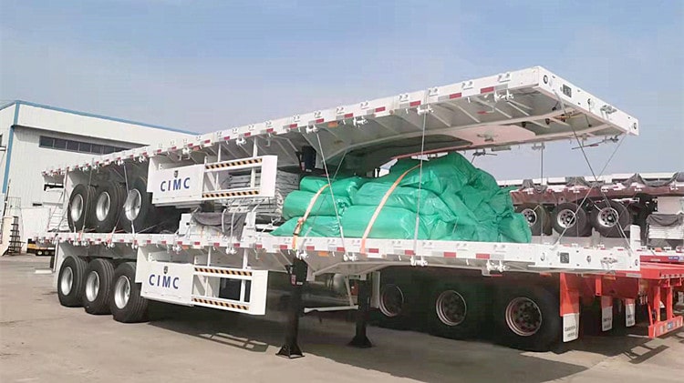 CIMC 60T Fence Truck Trailer for Sale in Sudan