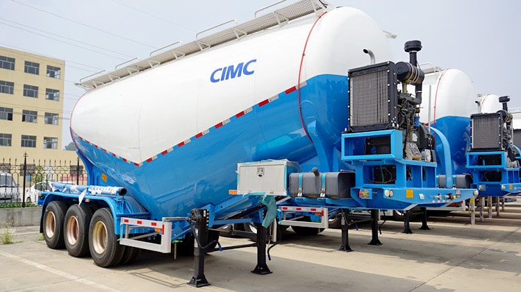 CIMC 35T Cement Silo Trailer for Sale in Mozambique